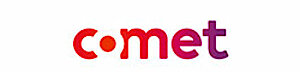Comet Logo mit Kundenmeinungen.