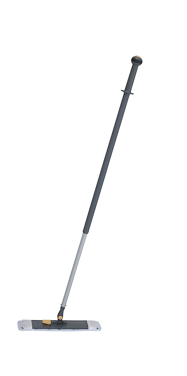 Cleanroom telescopic handle made of plastic/aluminum, up to cleanroom class ISO 6 (GMP C+D)