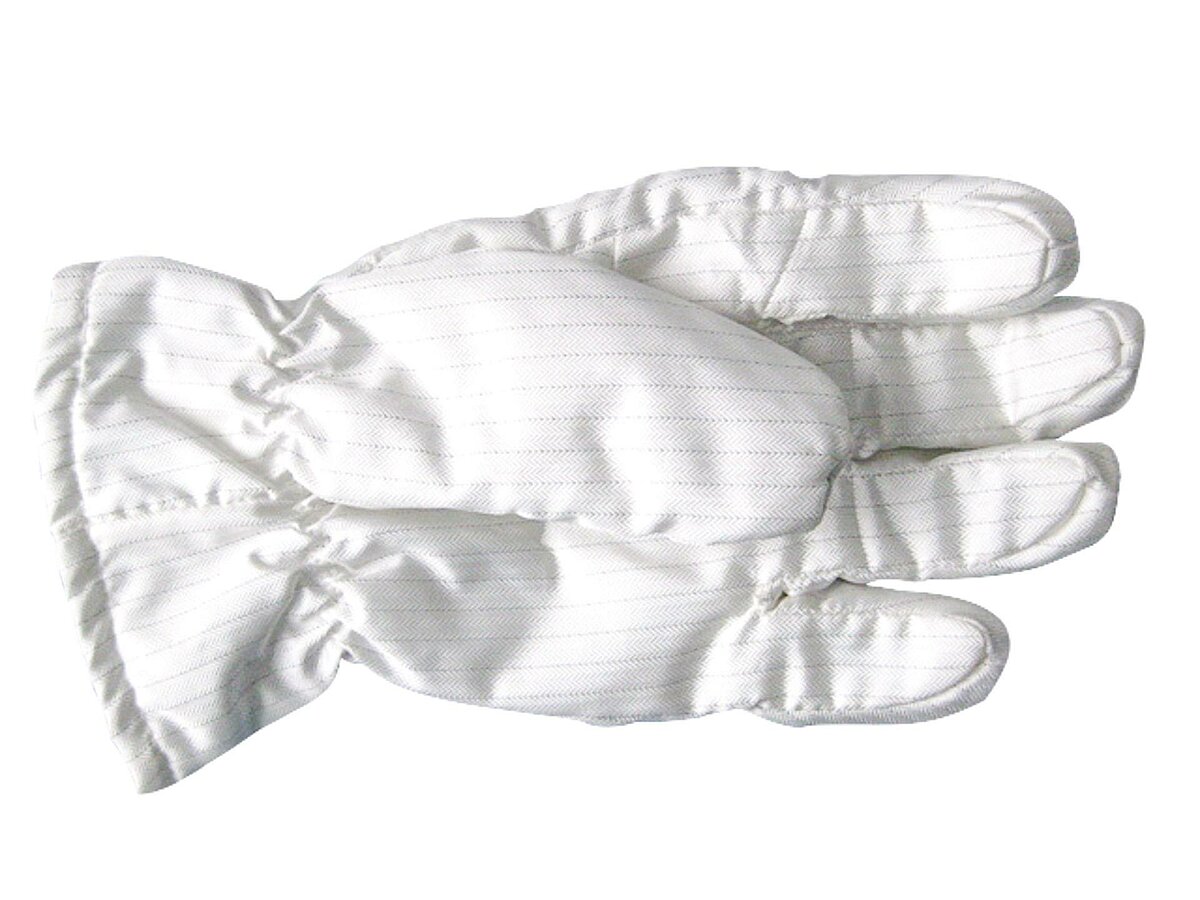 Reinraum Mehrweg Hitzeschutz Handschuh kurz bis 300°C