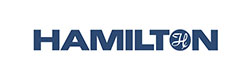 Hamilton Logo mit Kundenfeedback.