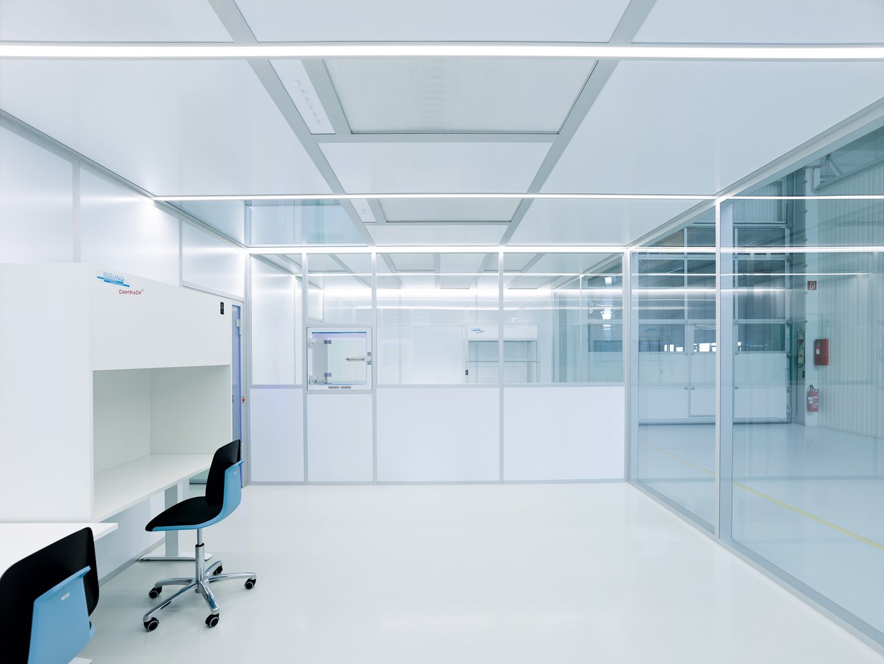 Salle blanche CleanMediCell, ISO 7