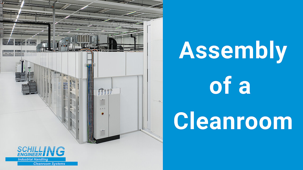 CleanCell - Assembly of a Cleanroom