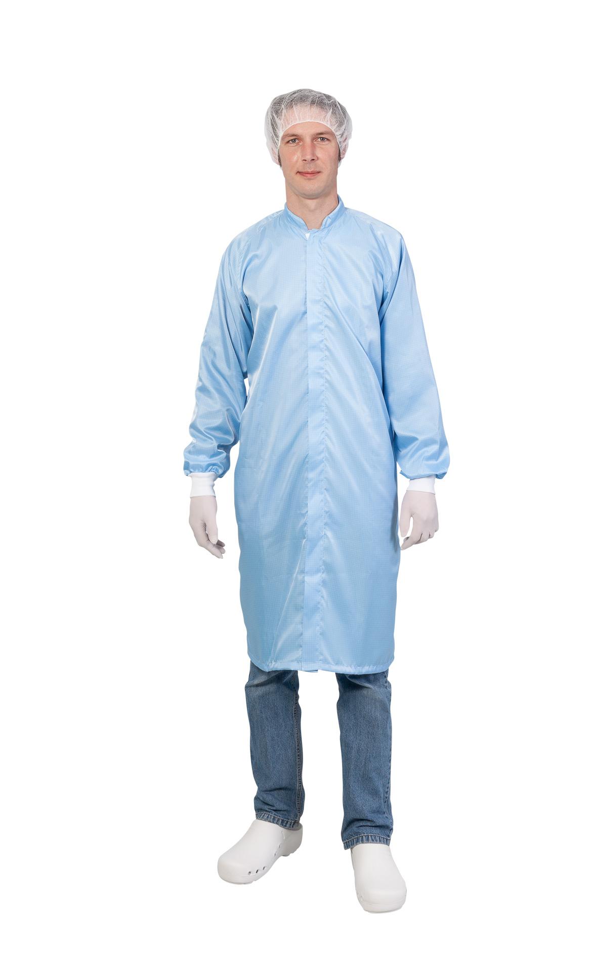 Cleanroom reusable gowns, for cleanroom class ISO 4-8, GMP A-C
