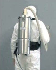 Aspirateur de salle blanche MV-1CR (BP), appareil portable avec dossier, aspirateur à poussière en inox, jusqu'à la classe de salle blanche ISO 4